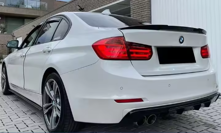 Glossy Black Lip Spoiler for BMW 3 Series (F30)