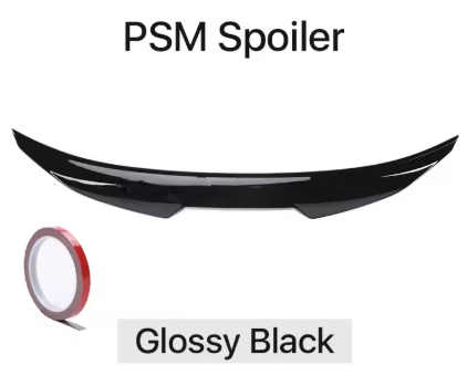 Glossy Black Lip Spoiler for BMW 3 Series (F30)