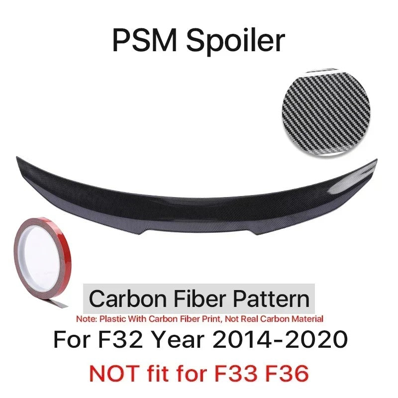 Rear Lip Spoiler for BMW 4 Series (F32, F33, F36)