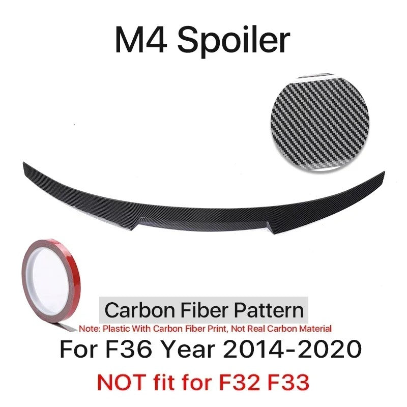 Rear Lip Spoiler for BMW 4 Series (F32, F33, F36)
