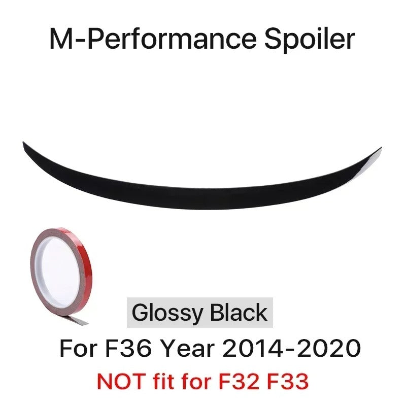 Rear Lip Spoiler for BMW 4 Series (F32, F33, F36)