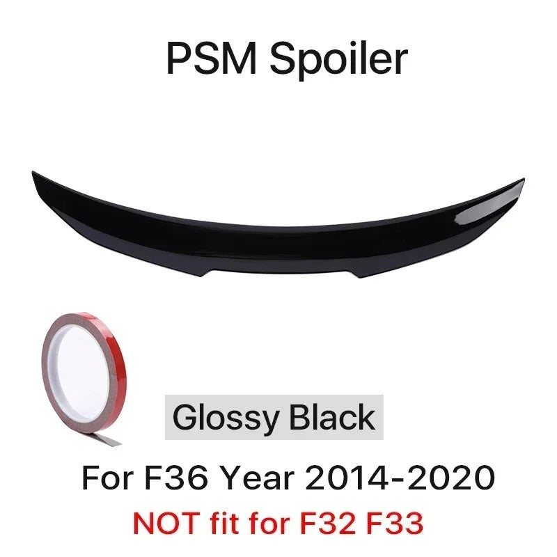 Rear Lip Spoiler for BMW 4 Series (F32, F33, F36)