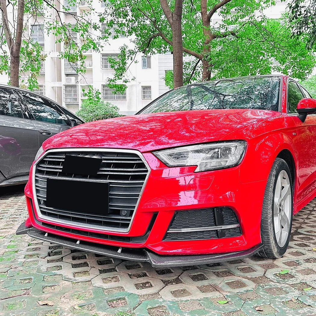 Front Lip Splitter for Audi A3/S3 (8V, 2017-2020)