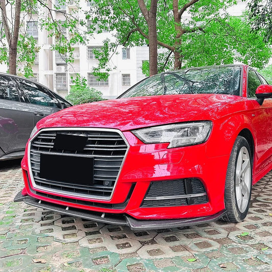 Front Lip Splitter for Audi A3/S3 (8V, 2017-2020)