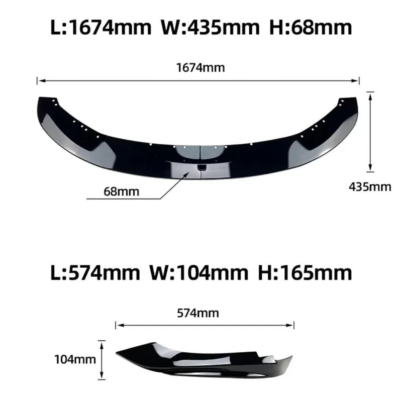 Front Lip Splitter for BMW F32, F33, F36