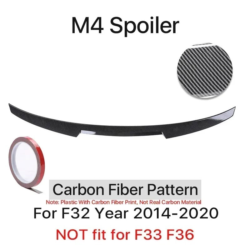 Rear Lip Spoiler for BMW 4 Series (F32, F33, F36)