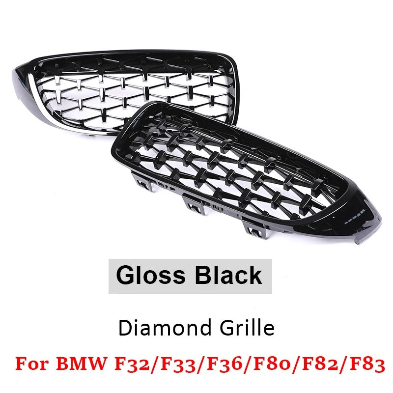 Front M4 Style Kidney Grilles for BMW 4 Series (F32, F33, F36)