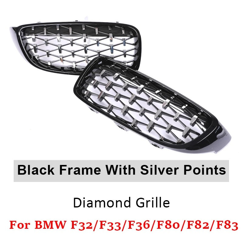 Front M4 Style Kidney Grilles for BMW 4 Series (F32, F33, F36)