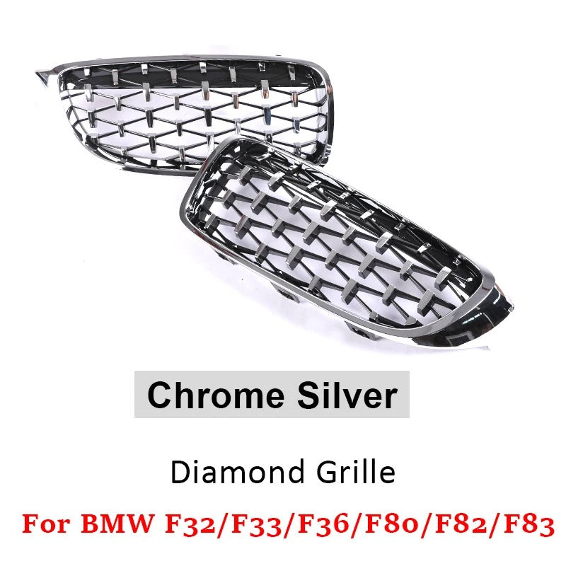 Front M4 Style Kidney Grilles for BMW 4 Series (F32, F33, F36)